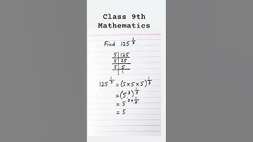 Class 9th Maths Exercise 1.6 Question 1(iii) Laws of Exponents NCERT #shorts #maths #class9maths
