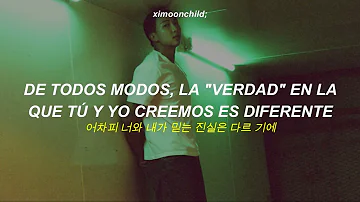 RM - ‘out of love’  || (Traducida al español + Hangul Lyrics]