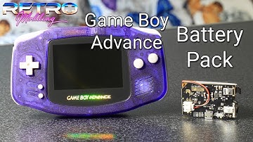 Modding | Game Boy Advance Battery Pack by RetroModding.com