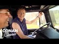 Conan Goes To Trucking School - "Late Night With Conan O'Brien"