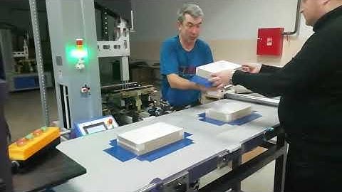 High Semiautomatic rigid box making line LS-450B +DOUBLE LS-F6