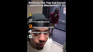 Top Kai Cenat Spawning moments Pt 2#kai #streameruniversity #shorts