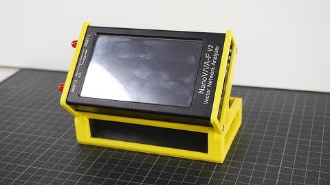 NanoVNA-F V2 DIY Stand and Storage / Stand und Aufbewahrung 3D-Print