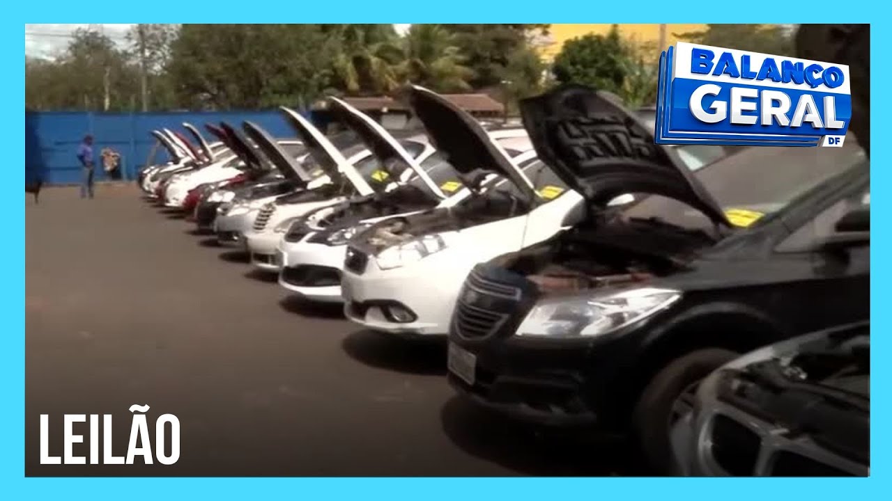 Detran faz leilão de 490 carros com lances entre R$ 500 e R$ 28 mil | Balanço Geral DF
