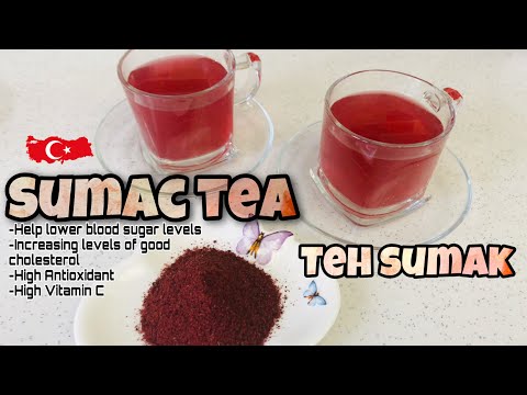 TEH SUMAK | SUMAC TEA | CARA MEMBUAT TEH SUMAK | MANFAAT SUMAK | SUMAK TURKI | SUMAK ÇAYI | SUMMAC