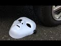 ラファエルの仮面を踏み潰す!自動車での粉砕実験(スライム,おもちゃ等)ASMR