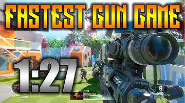 Fastest Gun Game Ever - Black Ops 3 (1:27)