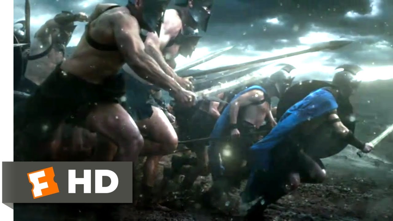 300 Rise of an Empire 2014   Shock Combat Scene 110  Movieclips