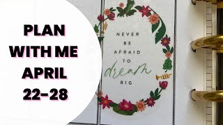 Creativity Challenge: Wheel Of Sticker Books: Plan With Me: April 22-28