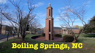 Would you visit or move to Boiling Springs, NC? | Town Center Walk Through