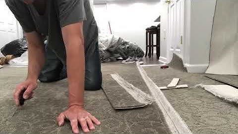 How To Seam Pattern Carpets STEP BY STEP