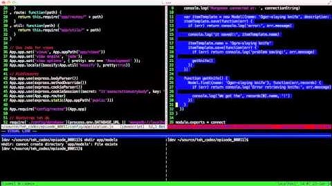 11 - MongoDB + Node = Mongoose (an intro)