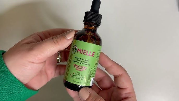 HABLEMOS DE MIELLE ROSEMARY MINT OIL VIRAL EN TIK TOK #mielleorganics  #hairgrowth 