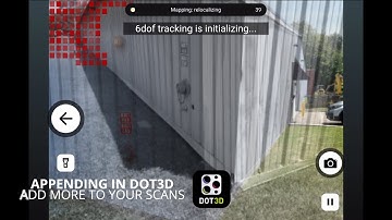 Appending in Dot3D | Seamlessly Add More Data into Existing Scans