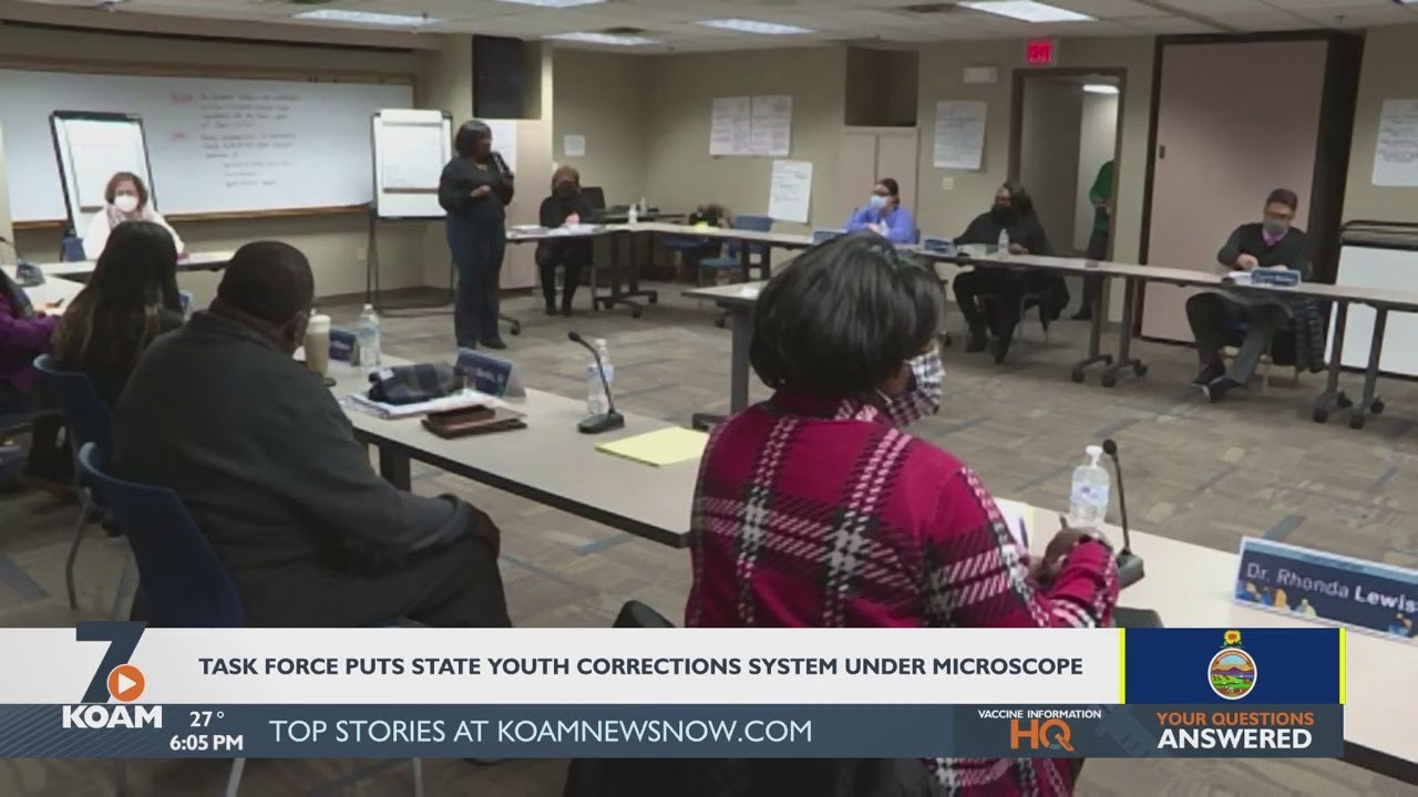 A Kansas Task Force meets to discuss issues with the youth corrections ...