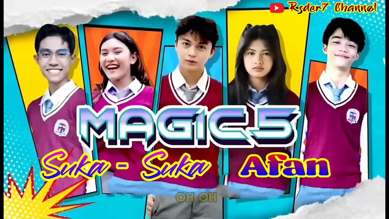 Suka - Suka ( Lirik ) OST Magic 5 ~ indosiar || Afan