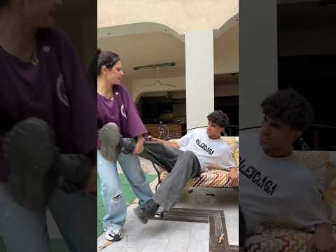 لما تطلب طلب صغير من اختك