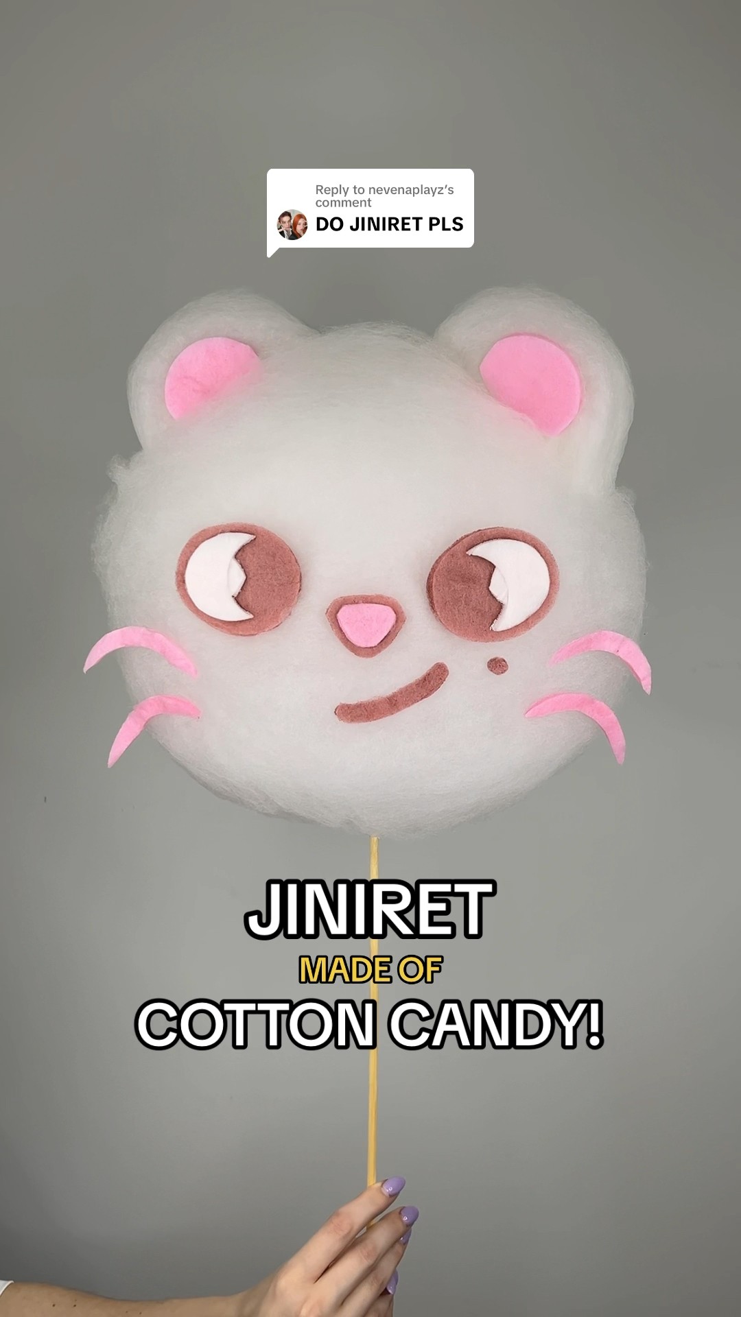 JINIRET FROM SKZOO MADE OF COTTON CANDY! - YouTube