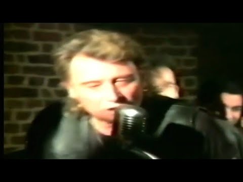 Johnny à la soirée Desperados de Valenciennes (30.11.1992)