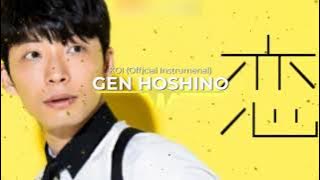 GEN HOSHINO - KOI ( Instrumental)