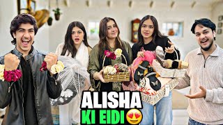 ALISHA KO DIYA EIDI SURPRISE // ITNA GUSSA KIOO HO // ALI NE DIYA BEHNO KO SURPRISE ALISHA KO DIYA EIDI SURPRISE // ITNA GUSSA KIOO HO // ALI NE DIYA BEHNO KO SURPRISE