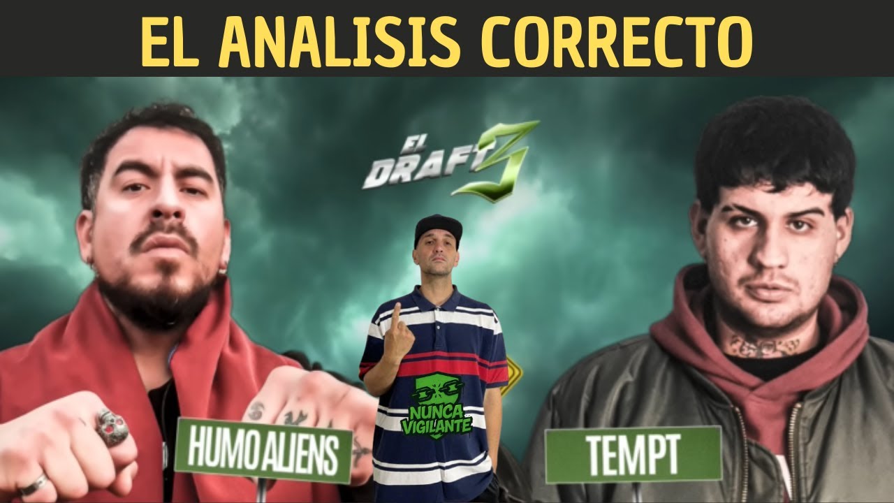 LA MEJOR DE LA NOCHE - HUMO ALIENS VS TEMPT - DRAFT 3 #LIGABAZOOKA - #NUNCAVIGILANTE