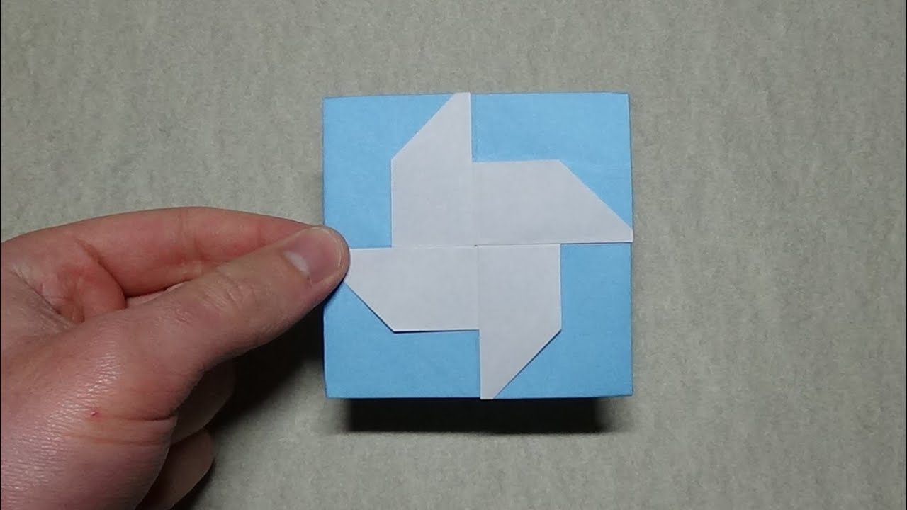 Origami Pinwheel Tato - Best Flying Flicker - Pure Origami