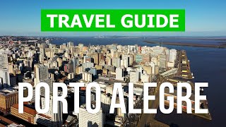 City of Porto Alegre in 4k. Brazil, Porto Alegre to visit