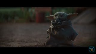 Baby Yoda Cazando The Mandalorian
