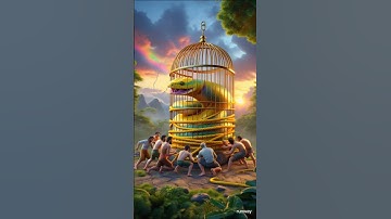 🔥 The Python and the Burning Village #ai #story #python