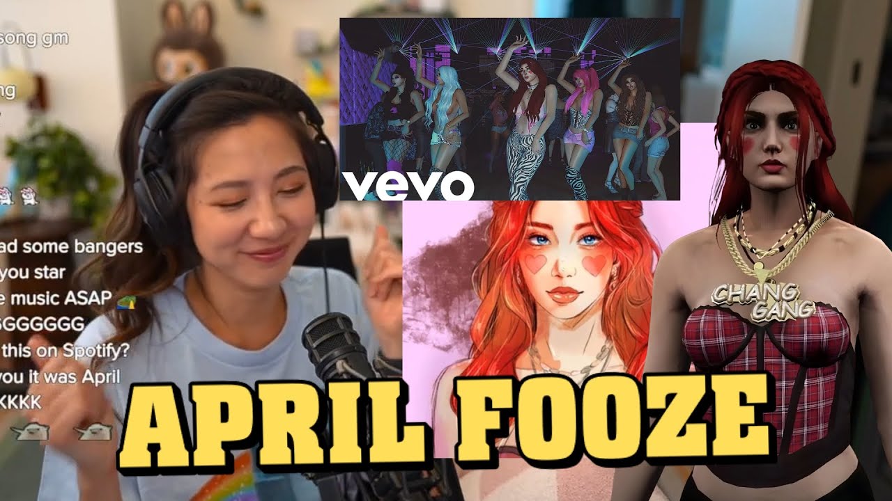 Fuslie LISTENS to April Fooze Songs After a Long Time