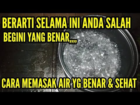 LAKUKAN CARA INI SEKARANG!! Cara memasak air yang benar dan sehat || YtNetral. 