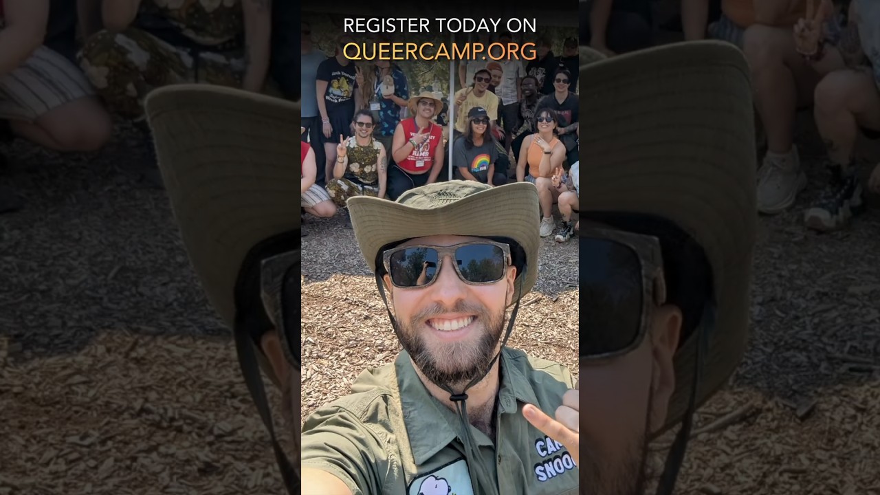 Registration is open! Join me for a week of adventure, relaxation, and community 🏕️🌈 #queercamp