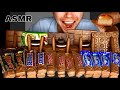 ASMR CHOCOLATE DESSERT 초콜릿 디저트먹방 ICE CREAM COOKIES CAKE CANDY BARS TWIX EATING SOUND MUKBANG