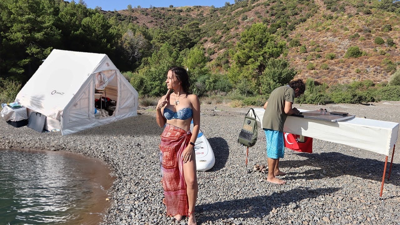 7 дней кемпинга в пустынной бухте