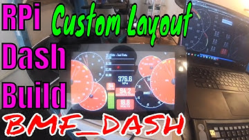 Touchscreen Dash & Gauge Build - How To Build a RPi Dash [BMF_DASH]