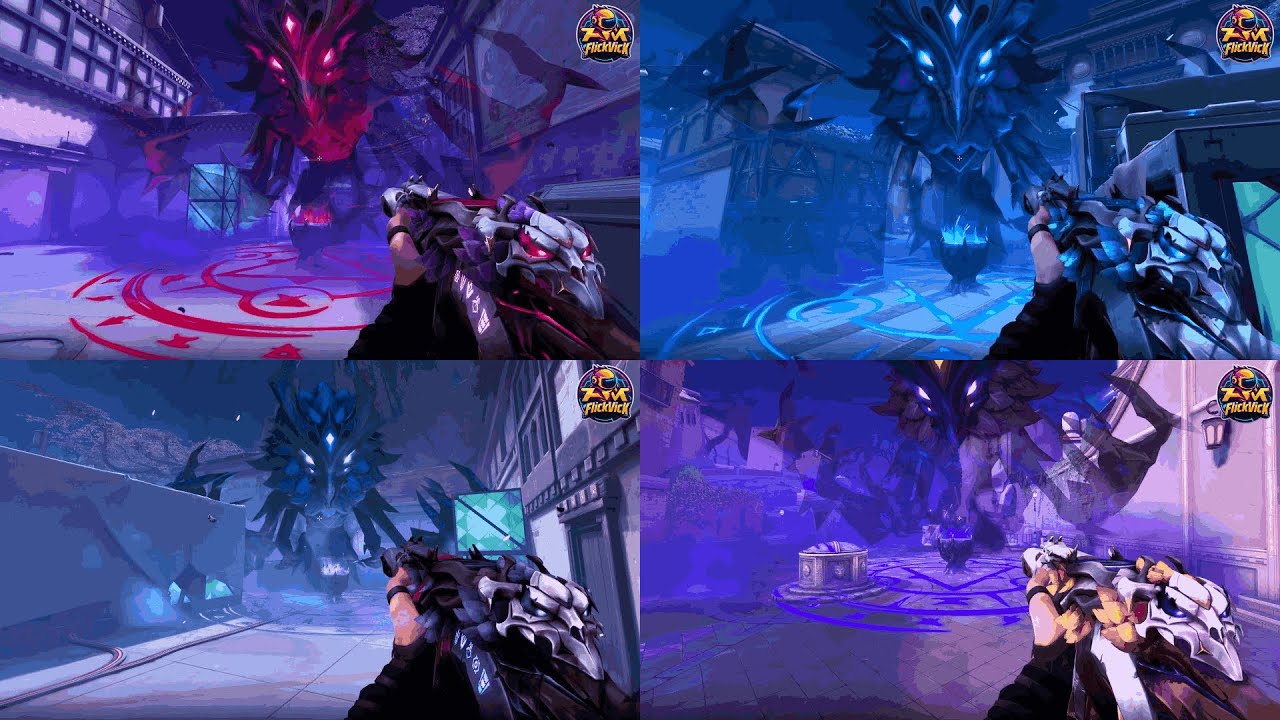 Valorant Nocturnum Skin Bundle In Game Showcase Nocturnum Phantom