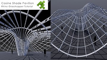 Cosine Shade Pavilion Rhino Grasshopper Tutorial