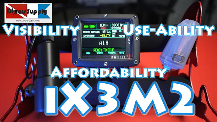 2022 Ratio iX3M2 Dive Computer with the Perfect Triangle