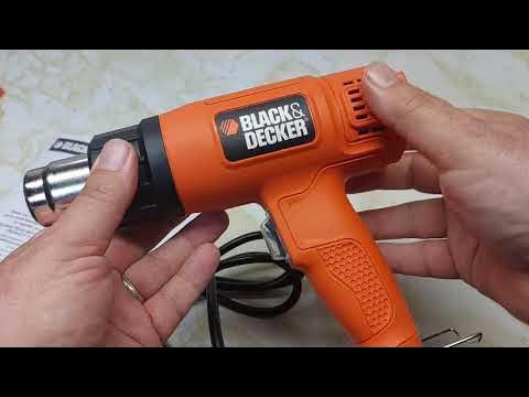 Black and Decker Hot Air Heat Gun 1750 Watt KX1650