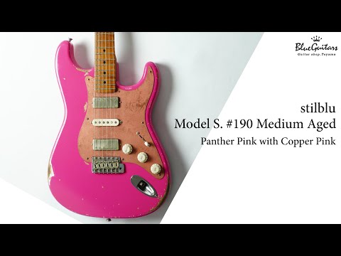 Blue Guitars - stilblu / Model S. [SN190] Medium Aged