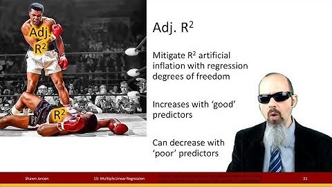 13.6 Multiple Linear Regression: Model Selection (Part 1 of 2)