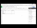 Creating a Two-Way Table with Pivot Tables in Google Sheets