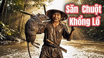 “Săn Chuột Đồng Khủng Trong Hang Ngập Nước – Không Ngờ Lôi Ra Con Quá To!”