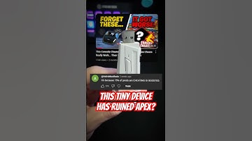 This TINY device ruins Apex Legends, so we’re ruining it… #apexlegends #pred #cheater #apex #console