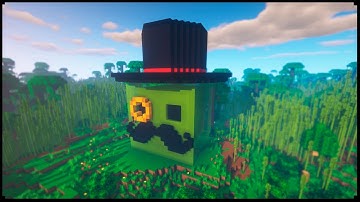 Minecraft Easy Build Tutorial : Giant Slime House