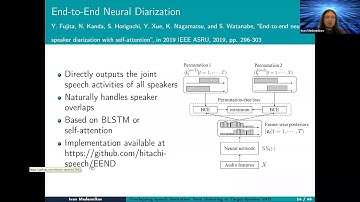 Overlapping speech diarization: from clustering to Target-Speaker VAD. - Ivan Medennikov
