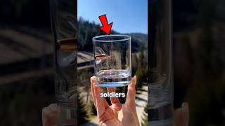They Trap Metal Inside Molten Glass