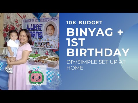 Video: Ano ang kailangan ko para sa isang 1st birthday party?