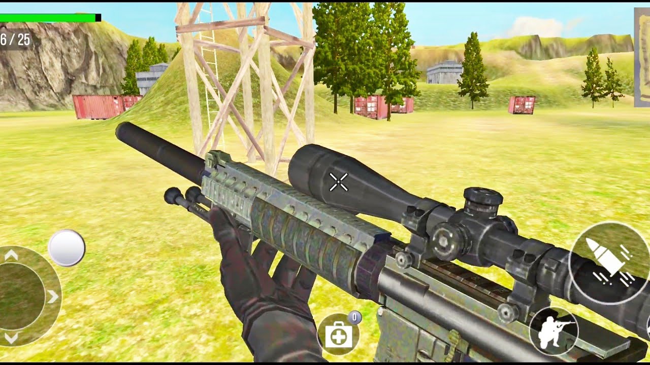 FPS Commando One Man Army - Free Shooting Games _ Android Gameplay 